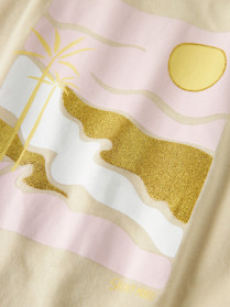 NAME IT T-shirt Jekan Bleached Sand